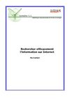 Rechercher efficacement l'information sur Internet