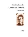 Henriette Dessaulles - Lettres de Fadette: deuxième série.
