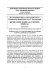 III Congreso de la Liga Comunista (osci). Resolución sobre la cuestión sindical. 1976