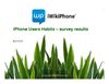 iPhone Users Habits – survey results