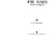 Martí, José - Obras completas Vols. 13-16