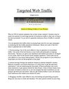 Targeted Web Traffic - Stampedes of New Traffic the Easy Way