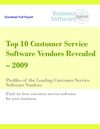 Top 10 Customer Service Software Report & Reviews