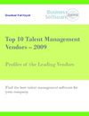 Top 10 Talent Management Vendors – 2009