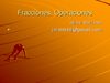 Las fracciones.Operaciones