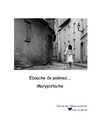 Ebauche de poèmes...