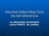 practica en informatica
