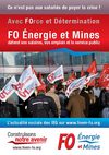 Affiches Défense des Salaires - FO Énergie et Mines