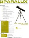 Ol'Optic : Télescope Paralux Newton 114/900 Chasseur d'Etoiles