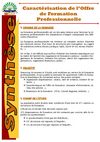 Caractérisation de l’Offre de Formation Professionnelle