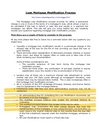Loan Mortgage Modification Process