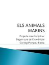 els animals marins