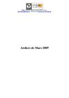 ateliers de mars 09