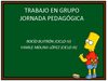 TRABAJO EN GRUPO JORNADA PEDAGOGICA