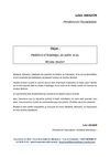 Lettre Monsieur Bussy