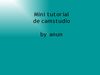 mini manual camstudio
