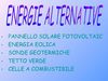 fonti di energia alternativa