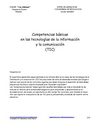 Competencias Básicas en las TIC