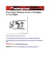 Civil Rightsvs.Gay Rights
