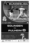 Nachlese Stadionheft Solingen Alligators 03/09 (Pulheim)