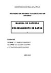 Manual de datos