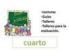 guias, talleres y refuerzo para la evaluacion.