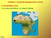 Un paysage rural : Un village du Sénégal