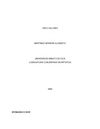 Institutional supply for social welfare 2001 Indicators of attention and cover projects DABS 2001 Profits in the...