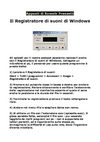 Il registratore dei suoni di Windows