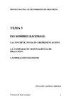 TEMA 3. NOMBRES RACIONALS