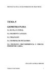 TEMA 5. GEOMETRIA PLANA