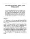 Finance | The Case For Emerging Market Funds