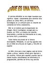 ¿Que eS uNa WiKi?
