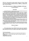 Fontes para a História da Religião em Portugal: o caso do Algarve
