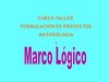 Taller marco logico