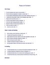 Table of contents - 60 tips on OOP book