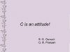 CIsAnAttitude