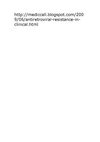 Antiretroviral Resistance in Clinical Practice...