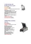 tarea maquinaria fruta