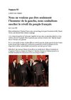 riposte laïque 93: Nous ne voulons pas être seulement l’honneur de la gauche, nous souhaitons susciter le réveil...