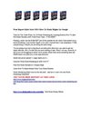 Free Report Kick Start SEO-How To Rank Higher In Google 