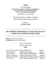 Mémoire de Thèse