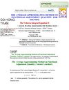 The Average Approximating Method On Functional Adjustment Quantity For Solving The Volterra Integral Equation II