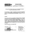 COMUNICADO CCOO 15-06-2009