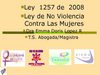 Ley 1257 de 2008