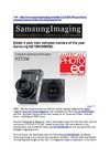 Editor’s pick their compact camera of the year: Samsung HZ15W(WB550)