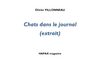 Olivier Fillonneau_Chats dans le journal