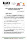 comunicado FTSP-USO huelga indefinida