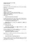 Compte rendu du conseil municipal en date du 28 mai 2009