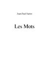 Sartre Jean-Paul Les Mots